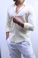 Men’s Premium Casual Button-Up Shirt – Elegant Slim Fit Style – Image 23