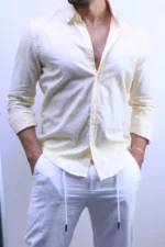 Men’s Premium Casual Button-Up Shirt – Elegant Slim Fit Style – Image 16