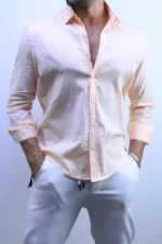Men’s Premium Casual Button-Up Shirt – Elegant Slim Fit Style – Image 26