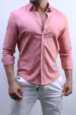 Men’s Premium Casual Button-Up Shirt – Elegant Slim Fit Style – Image 10