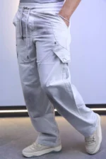 Premium Relaxed Fit Cargo Pants - Drawstring Waist