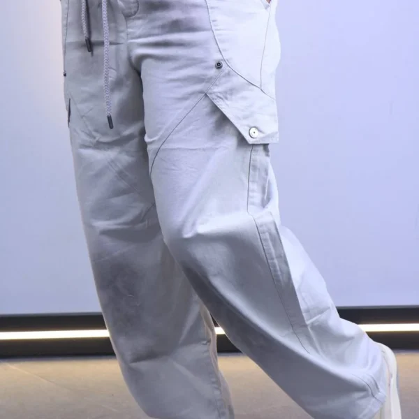 Premium Relaxed Fit Cargo Pants - Drawstring Waist