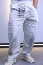 Premium Relaxed Fit Cargo Pants - Drawstring Waist – Image 19