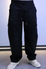 Premium Relaxed Fit Cargo Pants - Drawstring Waist – Image 16