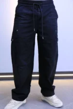 Premium Relaxed Fit Cargo Pants - Drawstring Waist – Image 13