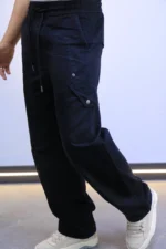 Premium Relaxed Fit Cargo Pants - Drawstring Waist – Image 18