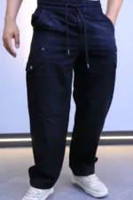 Premium Relaxed Fit Cargo Pants - Drawstring Waist – Image 21