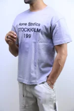 Men's Stockholm 1996 Graphic Print T-Shirt – Image 6