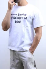 Men's Stockholm 1996 Graphic Print T-Shirt – Image 3