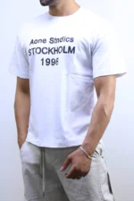Men's Stockholm 1996 Graphic Print T-Shirt – Image 16