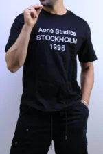 Men's Stockholm 1996 Graphic Print T-Shirt – Image 5