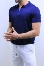 Men's Premium Textured Crew Neck T-Shirt – Image 14