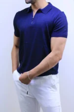 Men's Premium Textured Crew Neck T-Shirt – Image 17