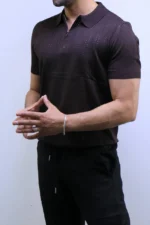 Men's Premium Textured Crew Neck T-Shirt – Image 24