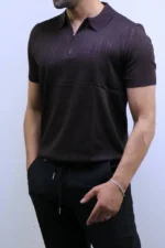 Men's Premium Textured Crew Neck T-Shirt – Image 8