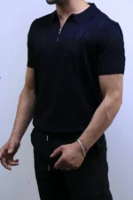 Men's Premium Textured Crew Neck T-Shirt – Image 5