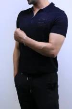 Men's Premium Textured Crew Neck T-Shirt – Image 33