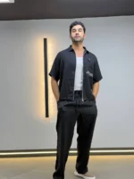 Essential Relaxed Fit Zip Outfit , Premium Relaxed Fit Set – Image 18