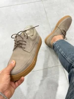 Urban Suede Lace Up Shoes  – Minimal Leather–Feel Casual Shoes – Image 16