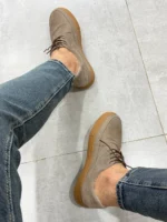 Urban Suede Lace Up Shoes  – Minimal Leather–Feel Casual Shoes – Image 12