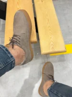 Urban Suede Lace Up Shoes  – Minimal Leather–Feel Casual Shoes – Image 6