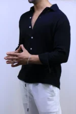 Premium Relaxed Fit Shirt,Coastal Linen Shirt – Image 6