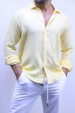 Premium Relaxed Fit Shirt,Coastal Linen Shirt – Image 7