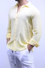 Premium Relaxed Fit Shirt,Coastal Linen Shirt – Image 24