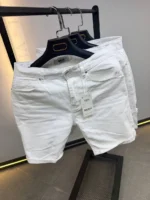Streetwear Side Stipte Shorts jeans , urban Comfort Shorts – Image 10