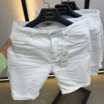 Streetwear  Side Stipte Shorts jeans  , urban Comfort Shorts