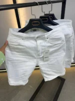 Streetwear Side Stipte Shorts jeans , urban Comfort Shorts