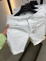 Streetwear Side Stipte Shorts jeans , urban Comfort Shorts – Image 9