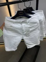 Streetwear Side Stipte Shorts jeans , urban Comfort Shorts – Image 8
