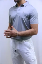 Men's Slim Fit Polo T-Shirt – Image 3