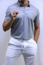 Men's Slim Fit Polo T-Shirt – Image 5