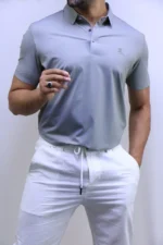 Men's Slim Fit Polo T-Shirt – Image 8