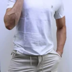 Textured Crew Neck T-Shirt – Casual Fit