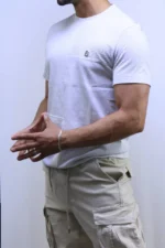 Textured Crew Neck T-Shirt – Casual Fit – Image 5