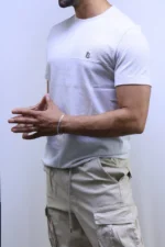 Textured Crew Neck T-Shirt – Casual Fit – Image 7