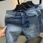 Men’s Light Blue Denim Shorts – Essential Summer Fit