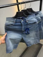 Men’s Light Blue Denim Shorts – Essential Summer Fit
