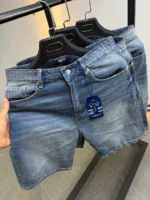 Men’s Light Blue Denim Shorts – Essential Summer Fit – Image 4