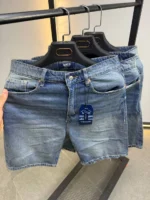 Men’s Light Blue Denim Shorts – Essential Summer Fit – Image 8