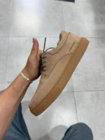 Urban Suede Lace Up Shoes – Minimal Leather–Feel Casual Shoes