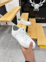 Essential Leather Sneakers –Minimal White Leather Sneakers – Image 5