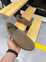 Men’s Premium Suede Loafers – Classic Slip-On