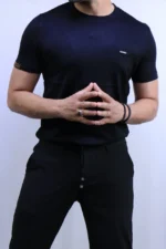 Men’s Premium Ribbed Knit T-Shirt – Short Sleeve – Image 6