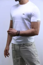 Men’s Premium Ribbed Knit T-Shirt – Short Sleeve – Image 8