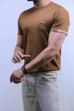 Men’s Premium Ribbed Knit T-Shirt – Short Sleeve – Image 5
