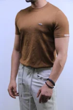 Men’s Premium Ribbed Knit T-Shirt – Short Sleeve – Image 2